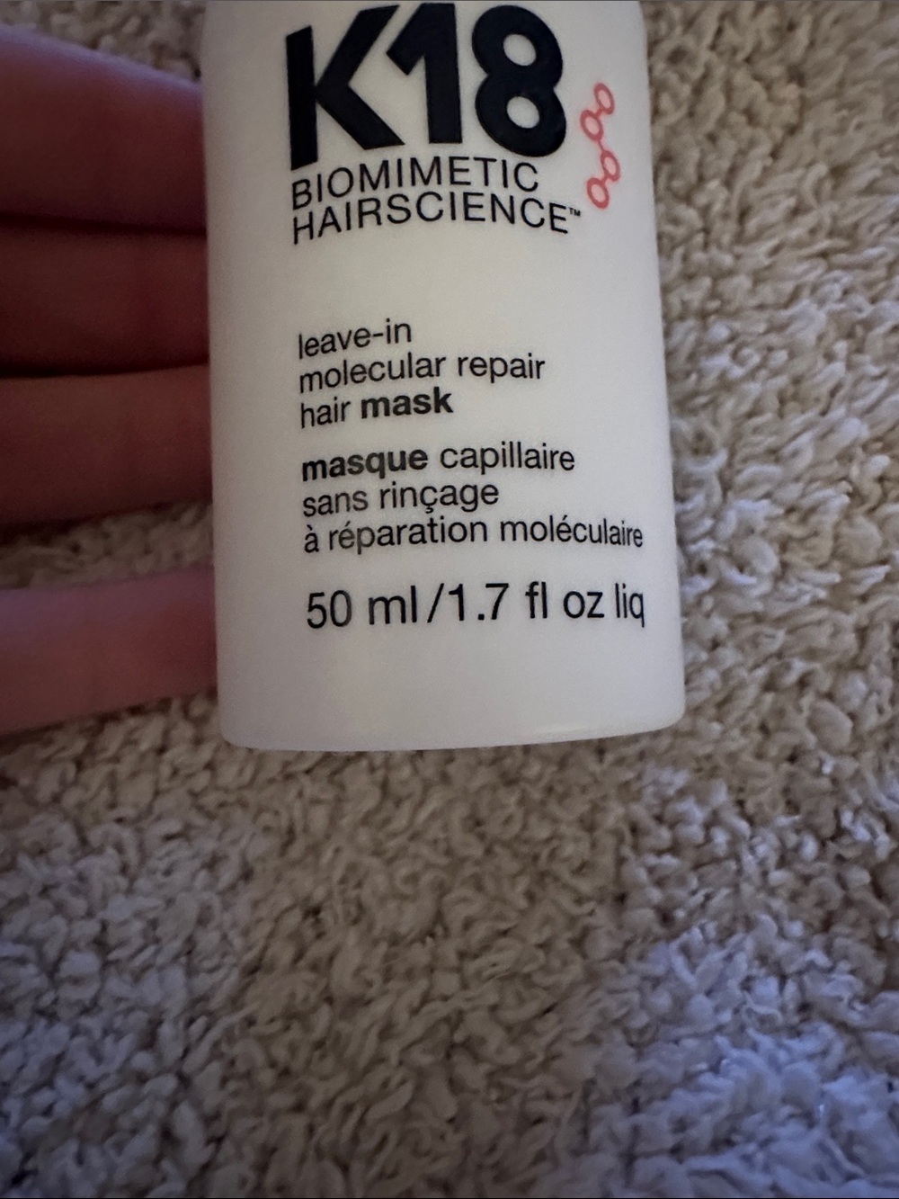 K18 Biomimetic Hairscience Leave-In Molecular Repair Hair Mask -1.7 oz - Picture 3 of 4
